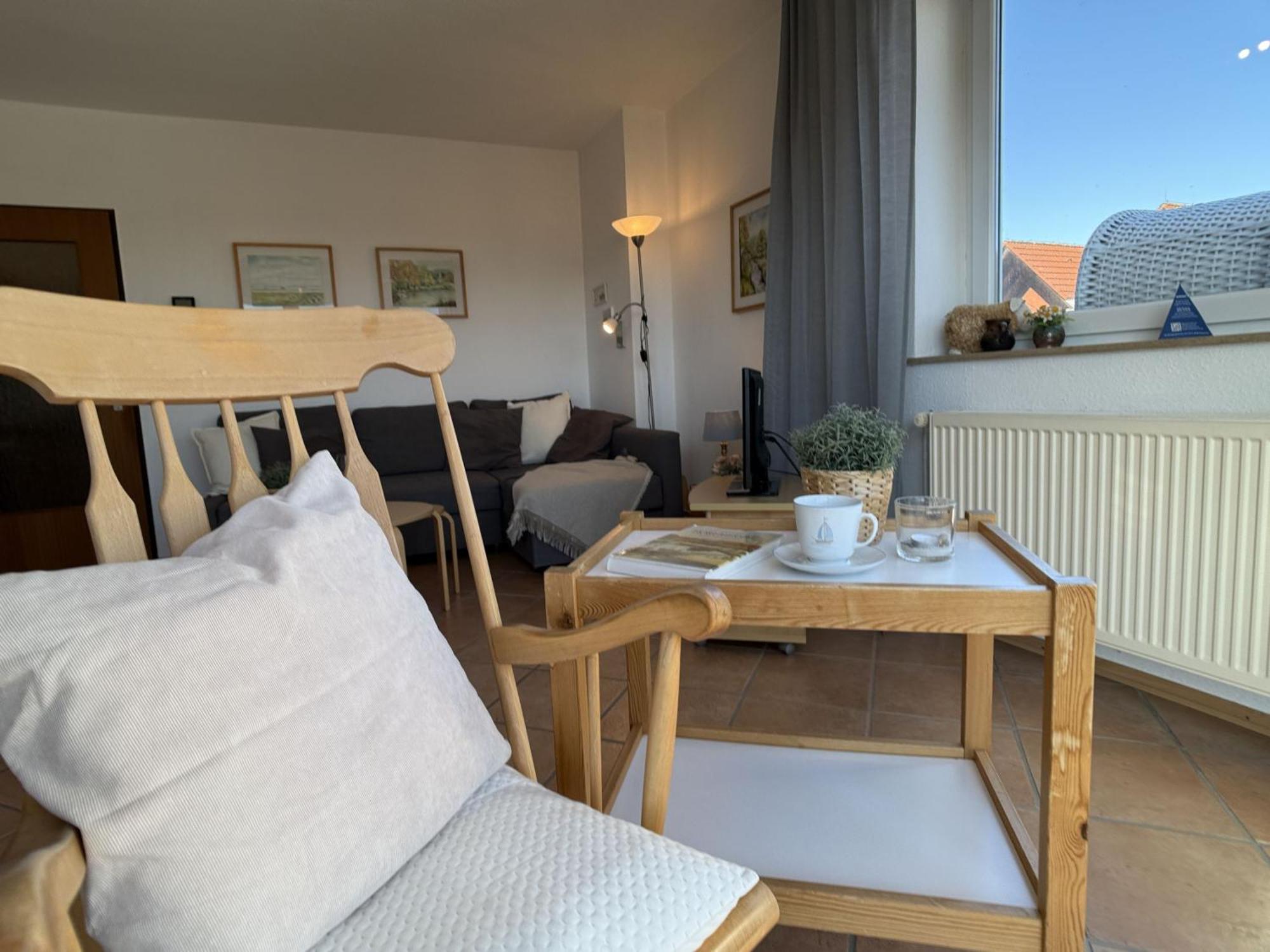 Fewo Jadekieker Mit Balkon - Horumersiel Eksteriør bilde
