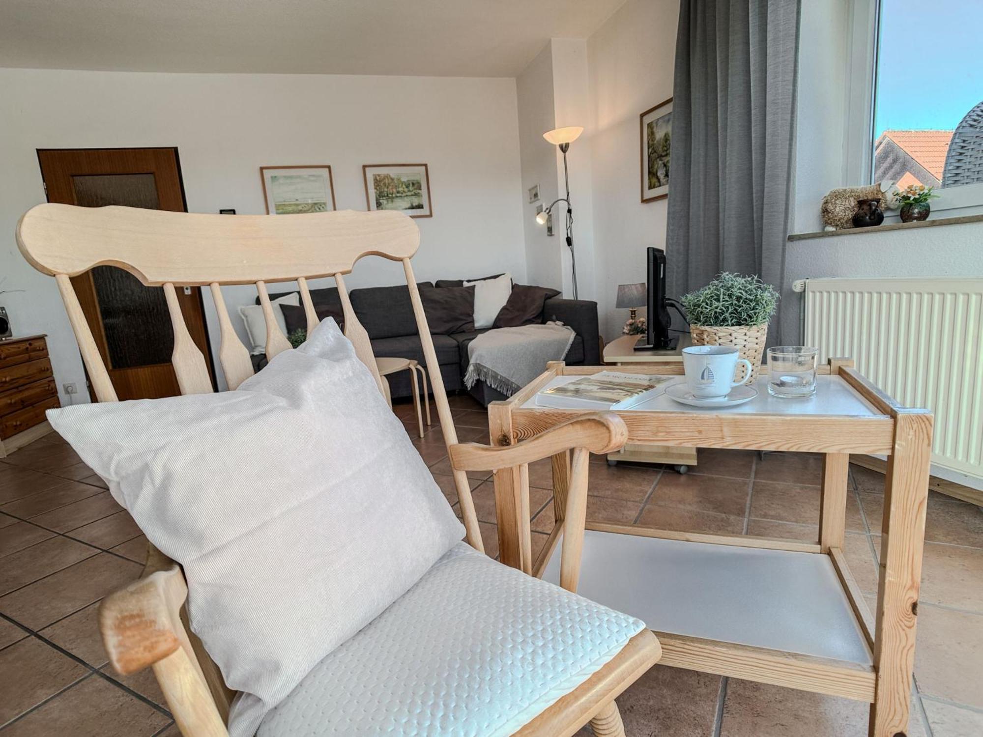 Fewo Jadekieker Mit Balkon - Horumersiel Eksteriør bilde